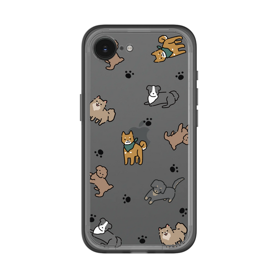 Slim Protection Premium Case［ Original - CASEPLAY Dog All-over Pattern - color ］