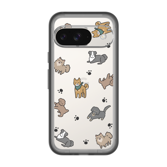 Slim Protection Premium Case［ オリジナル - CASEPLAYイヌ総柄 - color ］
