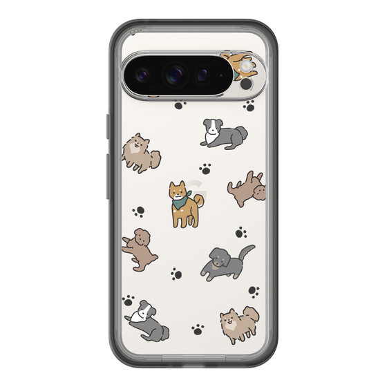 Slim Protection Premium Case［ オリジナル - CASEPLAYイヌ総柄 - color ］