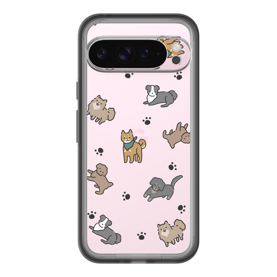 Slim Protection Premium Case［ オリジナル - CASEPLAYイヌ総柄 - color ］