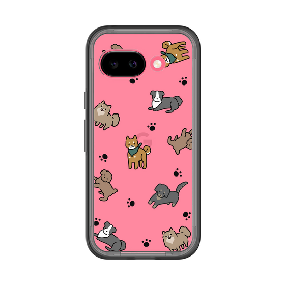 Slim Protection Premium Case［ Original - CASEPLAY Dog All-over Pattern - color ］