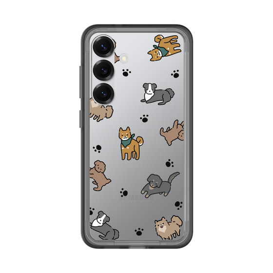 Slim Protection Premium Case［ Original - CASEPLAY Dog All-over Pattern - color ］