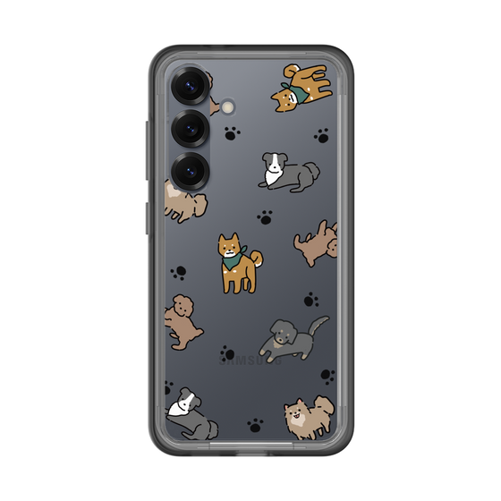 Slim Protection Premium Case［ Original - CASEPLAY Dog All-over Pattern - color ］