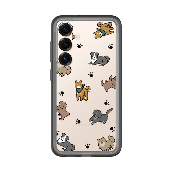 Slim Protection Premium Case［ Original - CASEPLAY Dog All-over Pattern - color ］