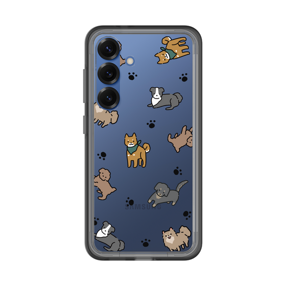 Slim Protection Premium Case［ Original - CASEPLAY Dog All-over Pattern - color ］