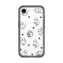 Slim Protection Premium Case［ Original - CASEPLAY Cat All-over Pattern - black ］