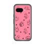 Slim Protection Premium Case［ Original - CASEPLAY Cat All-over Pattern - black ］