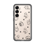 Slim Protection Premium Case［ Original - CASEPLAY Cat All-over Pattern - black ］