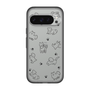 Slim Protection Premium Case［ オリジナル - CASEPLAYイヌ総柄 - black ］