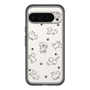 Slim Protection Premium Case［ オリジナル - CASEPLAYイヌ総柄 - black ］