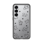 Slim Protection Premium Case［ Original - CASEPLAY Dog All-over Pattern - black ］