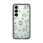 Slim Protection Premium Case［ Original - CASEPLAY Dog All-over Pattern - black ］