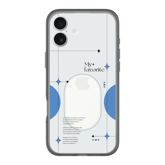 Slim Protection Premium Case［ Original - Instax Case - Blue ］