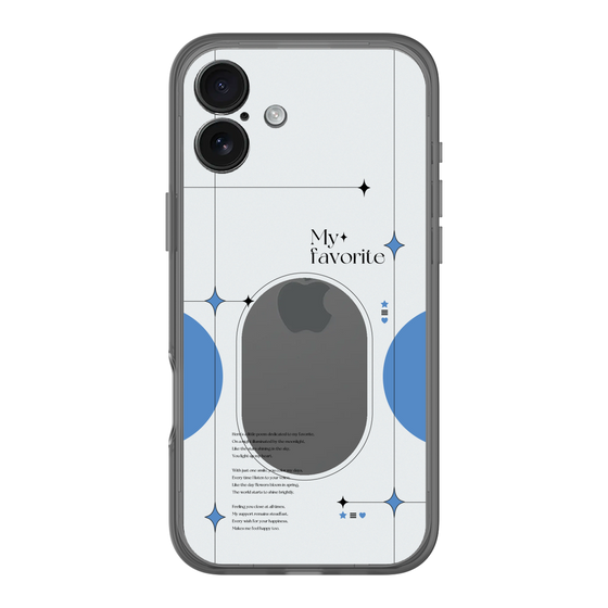 Slim Protection Premium Case［ Original - Instax Case - Blue ］