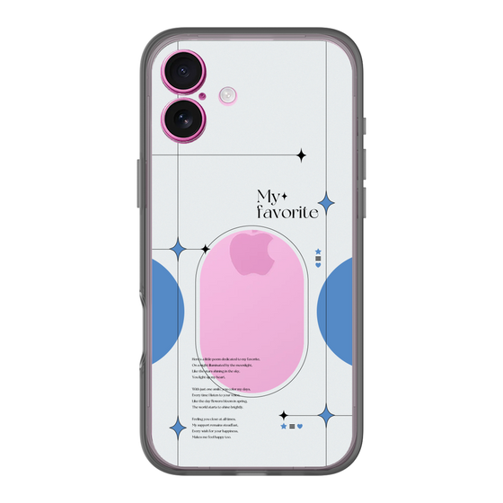 Slim Protection Premium Case［ Original - Instax Case - Blue ］