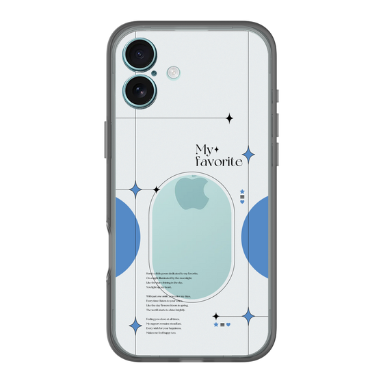 Slim Protection Premium Case［ Original - Instax Case - Blue ］