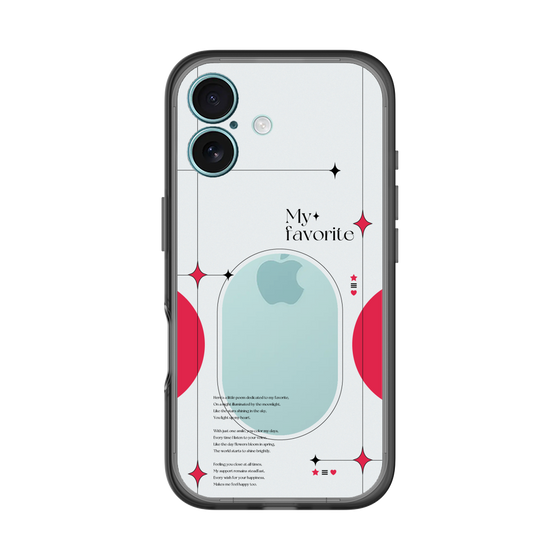 Slim Protection Premium Case［ Original - Instax Case - Red ］
