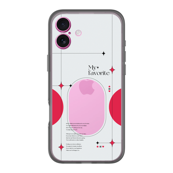 Slim Protection Premium Case［ Original - Instax Case - Red ］