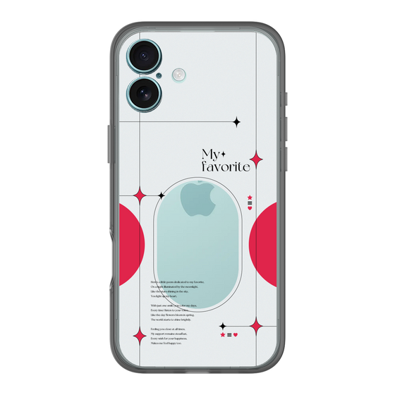 Slim Protection Premium Case［ Original - Instax Case - Red ］