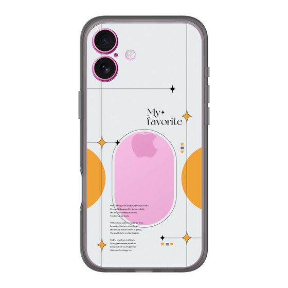 Slim Protection Premium Case［ Original - Instax Case - Orange ］