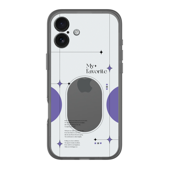Slim Protection Premium Case［ Original - Instax Case - Purple ］