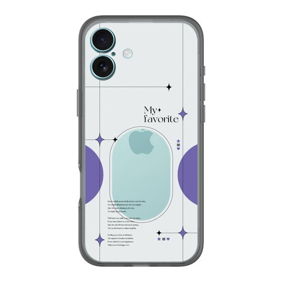 Slim Protection Premium Case［ Original - Instax Case - Purple ］