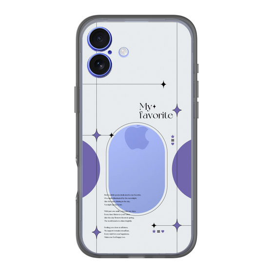 Slim Protection Premium Case［ Original - Instax Case - Purple ］