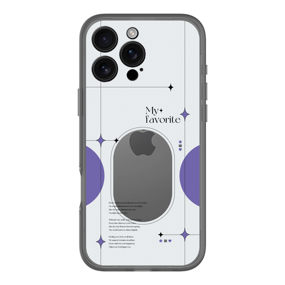 Slim Protection Premium Case［ Original - Instax Case - Purple ］