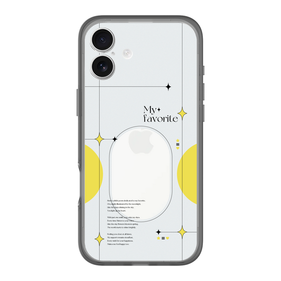 Slim Protection Premium Case［ Original - Instax Case - Yellow ］