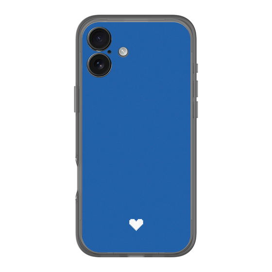 Slim Protection Premium Case［ Original - Favorite Color Heart - Blue ］
