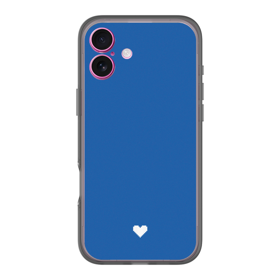 Slim Protection Premium Case［ Original - Favorite Color Heart - Blue ］