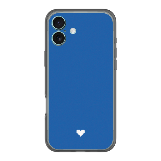 Slim Protection Premium Case［ Original - Favorite Color Heart - Blue ］