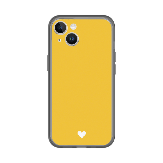 Slim Protection Premium Case［ Original - Favorite Color Heart - Yellow ］