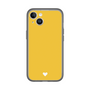 Slim Protection Premium Case［ Original - Favorite Color Heart - Yellow ］