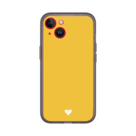 Slim Protection Premium Case［ Original - Favorite Color Heart - Yellow ］