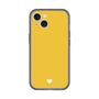 Slim Protection Premium Case［ Original - Favorite Color Heart - Yellow ］