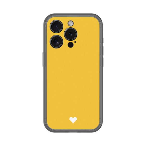 Slim Protection Premium Case［ Original - Favorite Color Heart - Yellow ］