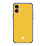 Slim Protection Premium Case［ Original - Favorite Color Heart - Yellow ］