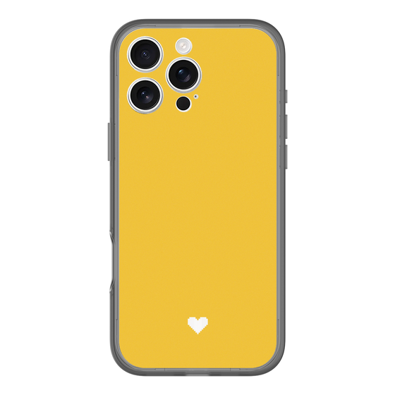 Slim Protection Premium Case［ Original - Favorite Color Heart - Yellow ］