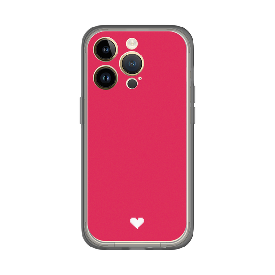 Slim Protection Premium Case［ Original - Favorite Color Heart - Red ］