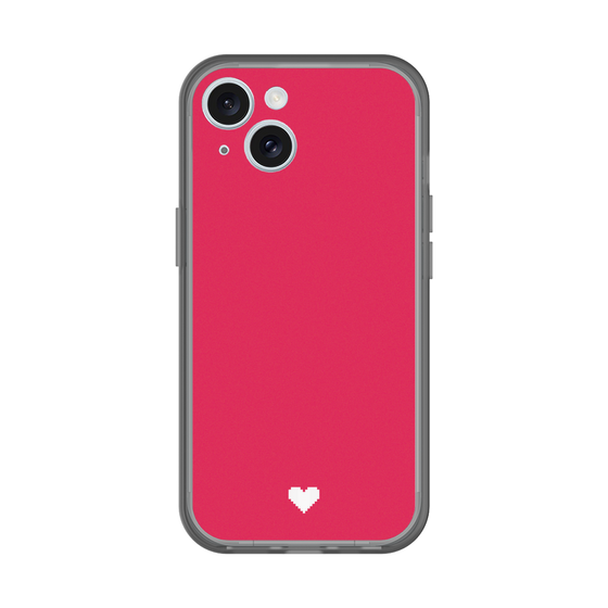 Slim Protection Premium Case［ Original - Favorite Color Heart - Red ］