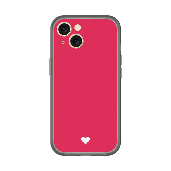 Slim Protection Premium Case［ Original - Favorite Color Heart - Red ］