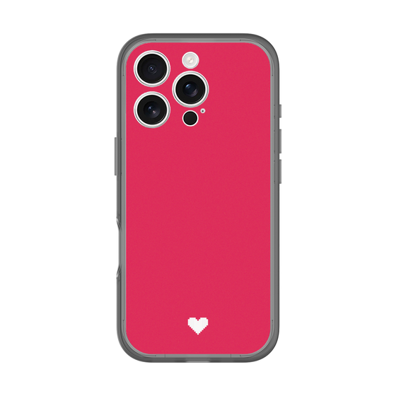 Slim Protection Premium Case［ Original - Favorite Color Heart - Red ］