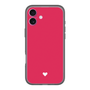 Slim Protection Premium Case［ Original - Favorite Color Heart - Red ］