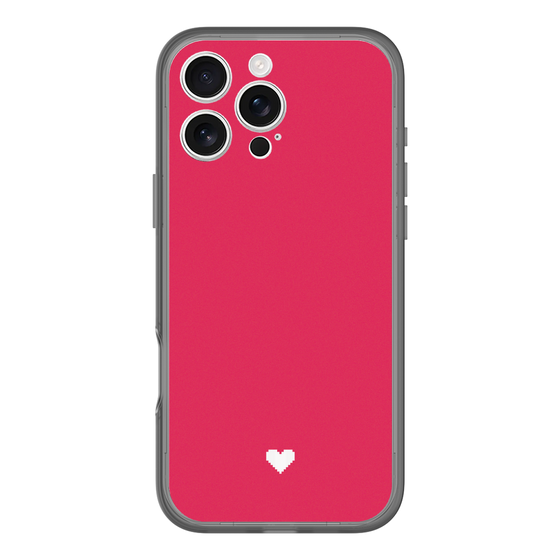 Slim Protection Premium Case［ Original - Favorite Color Heart - Red ］
