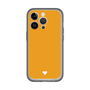 Slim Protection Premium Case［ Original - Favorite Color Heart - Orange ］