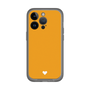 Slim Protection Premium Case［ Original - Favorite Color Heart - Orange ］