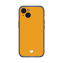 Slim Protection Premium Case［ Original - Favorite Color Heart - Orange ］