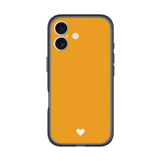 Slim Protection Premium Case［ Original - Favorite Color Heart - Orange ］