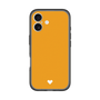 Slim Protection Premium Case［ Original - Favorite Color Heart - Orange ］